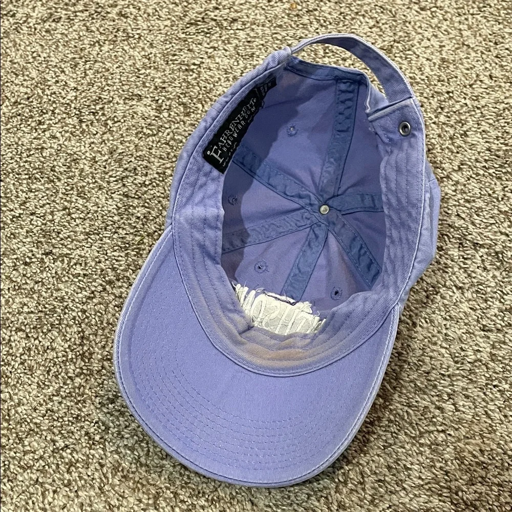 Embroidered Smithsonian Periwinkle Baseball Cap